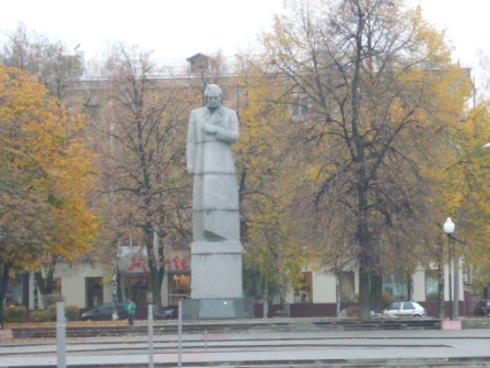 Памятник Алексею Кольцову.